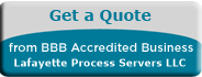 Lafayette Process Servers LLC BBB Business Review